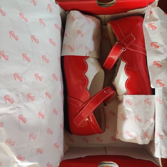 See Kai Run Toddler's & Girl's Savannah Red Patent Mary Jane - Picture 3 of 8
